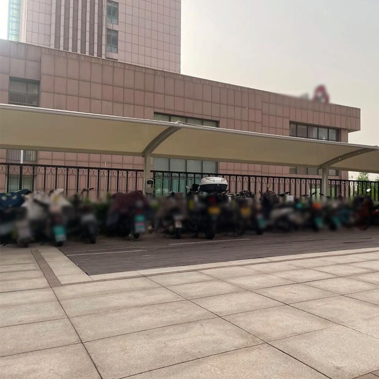 宁强县膜结构电动车棚